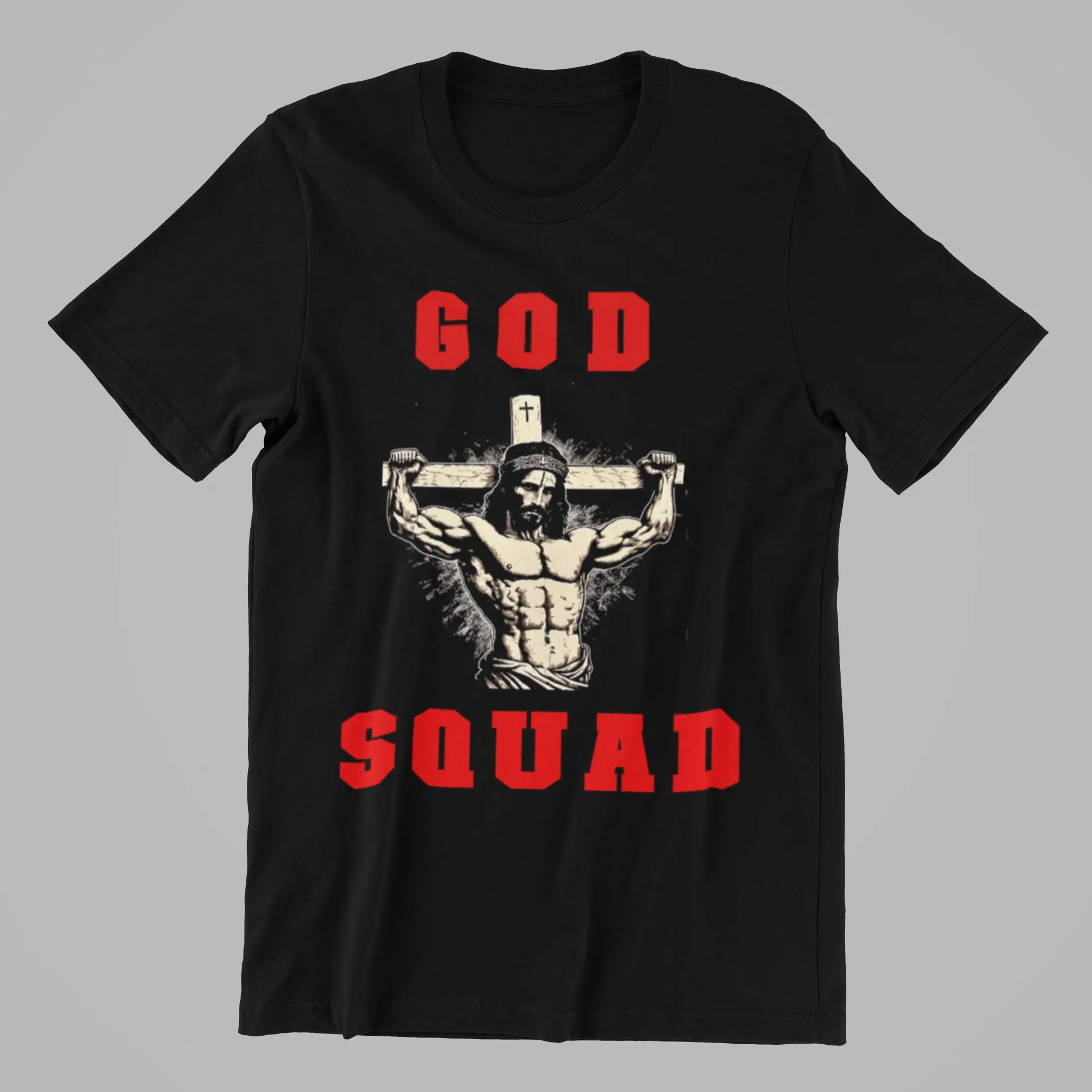 God Squad Lords Gym Swole Jesus T Shirt