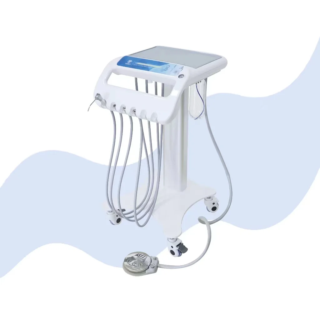 Mobile Dental Unit Portable Treatment Carts ElectricDental Chair Accessories Accessories  CE