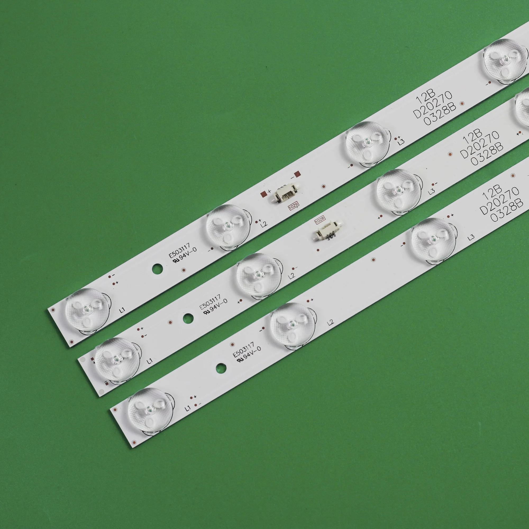 3Pcs/Set LED Strip For LE32D8810 LE32C800C LE32B50 H32E16 MTV-3222LW DW32H1G1 TW-75011-N032A LED315D11-ZC14-01(D) 02(D) 03(D)