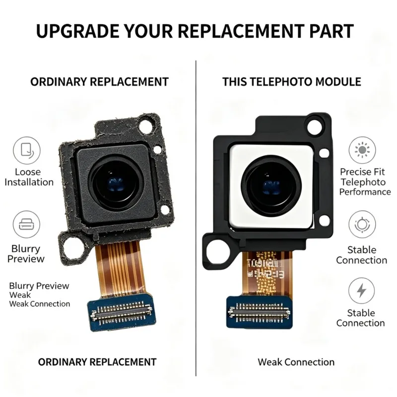 B04B-Telephoto Camera Module For Samsung S23 FE Telephoto Repair Part Camera Replacement Unit, Mobile Phone Accessories, 1PC