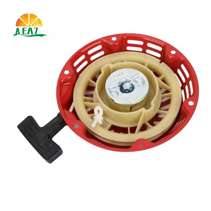 

AEA7-Universal 188F/190F Lawn Mower Pull Disk Starter Round Recoil Starter Generators Engine Starter Lawn Mower Parts