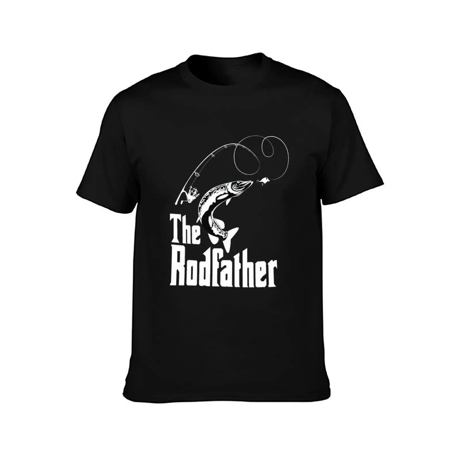 The Rodfather Fishing T-Shirt Holiday All Match T-Shirt