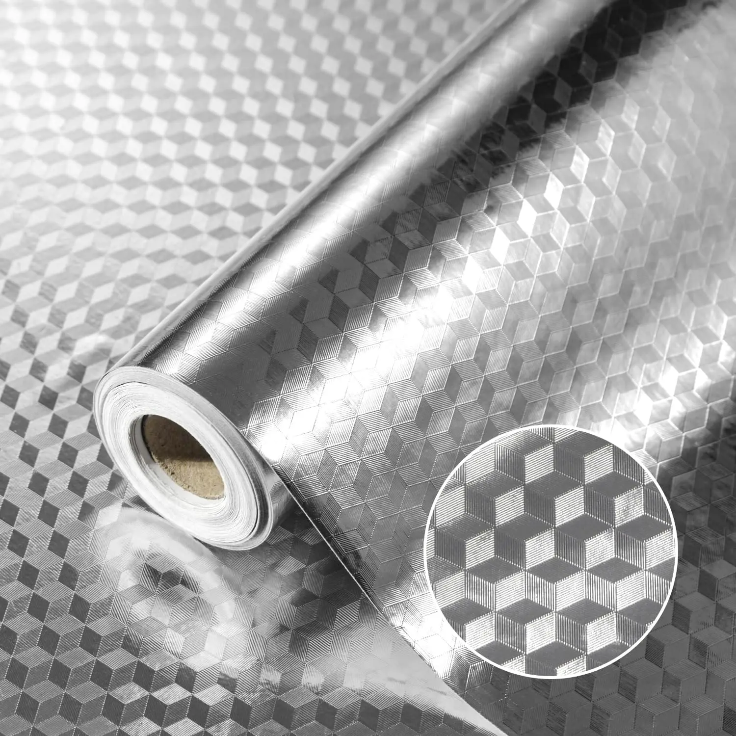 10M 5M 1M Kitchen Stove Splash Guard Sticker Self Adhesive Waterproof Aluminum Foil Wallpaper Oil Resistant
