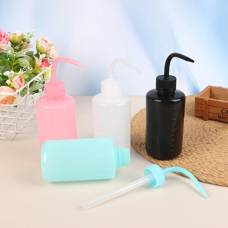 Butelka z rozpylaczem 250 ml, plastikowa, bezpieczna butelka do mycia, butelka laboratoryjna do tatuażu, butelka do wyciskania, akcesoria do tatuażu, butelka laboratoryjna do wyciskania bez rozpylacza.