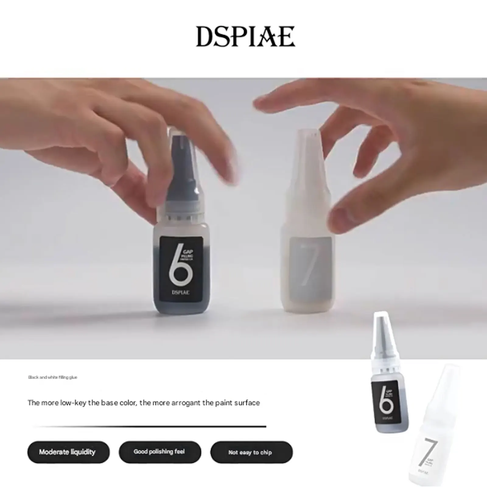 جديد DSPIAE Dispai CA الفجوة اللون ملء الغراء BP-01 برو نموذج أداة الجمعية دليل ملء التجفيف السريع نقص اللحوم يتقلص الغراء