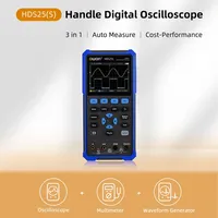 OWON Multimeter HDS25 2CH/HDS25S 2CH+1 SG Digital Oscilloscope 25MHz Bandwidth 250MSa/s 20000Counts True RMS Waveform Generator