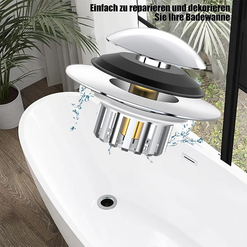 

99% универсальный полностью латунный всплывающий сливной фильтр для раковины, фильтр для раковины, пробка для ванны, пробка для ванны, ловушка для волос, инструмент для ванной комнаты