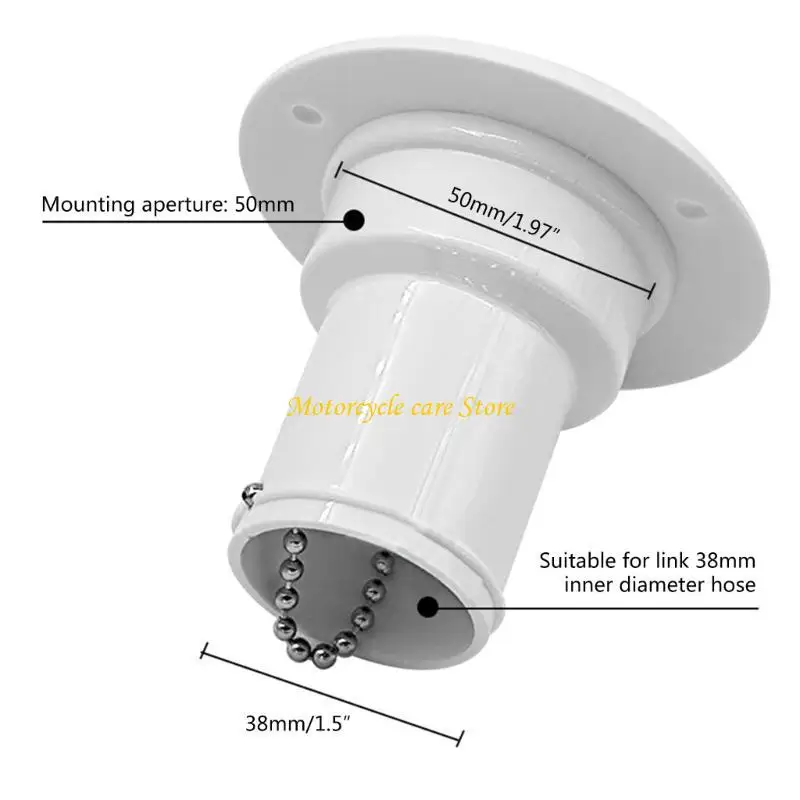 U75F Multifunctional Water Tanks Cover UV Stable & Leak proof Design Water Injections Outlet Quick Fixing for RVs & Yachts