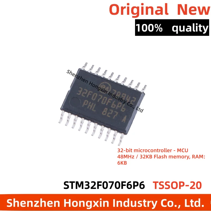 1 Piece STM32F070F6…