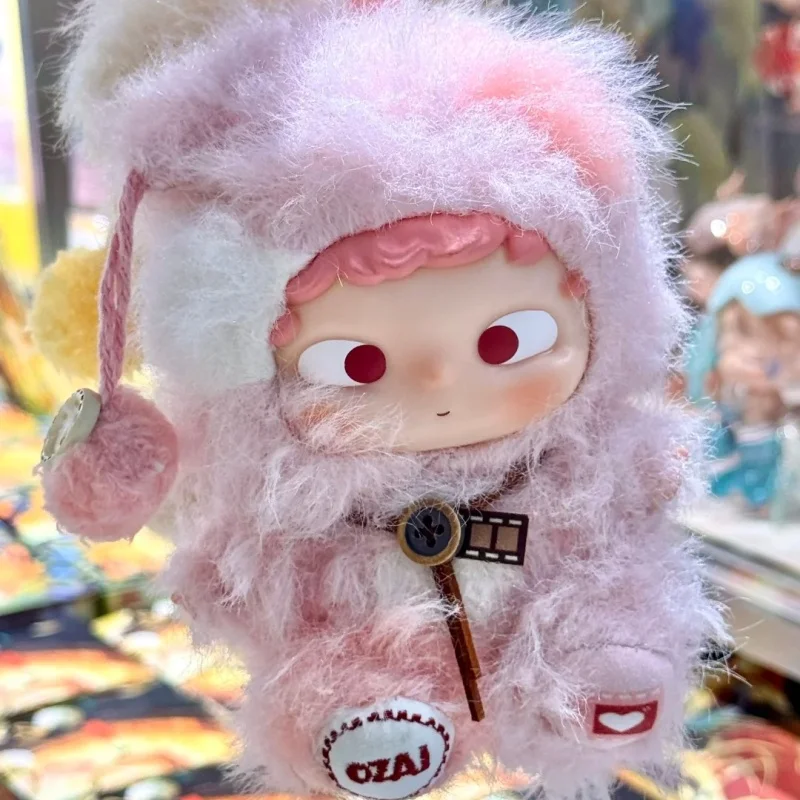 Ozai V3 Original encadré vinyle en peluche Anime poupée boîte aveugle mignon figurine sac pendentif porte-clés série mystère jouet à collectionner