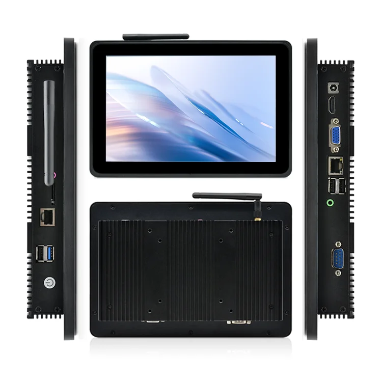 7 10 15 polegadas Tablet Industrial Windows Android Linux Alto Brilho All-in-One Tela de Toque Capacitiva Mini Computador
