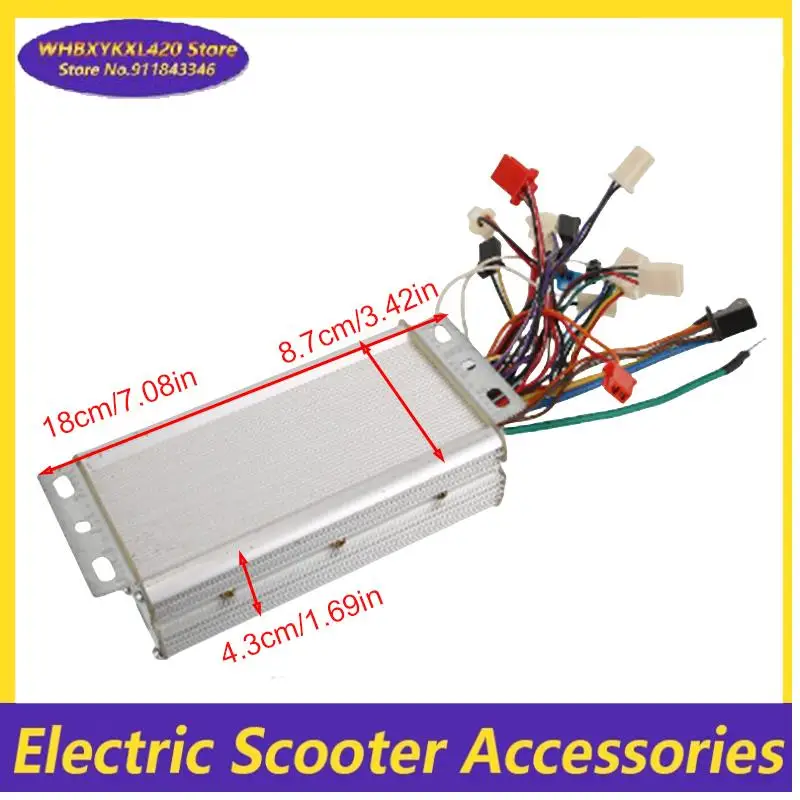 48v 500w controlador ebike controlador de bicicleta elétrica sem escova para bicicleta elétrica/scooter/acessórios de bicicleta