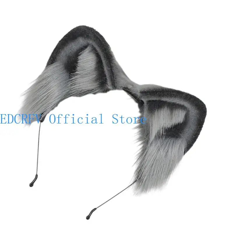 

39BD Реалистичная плюшевая кошачья повязка повязкой, девочки, маскарада, фотография