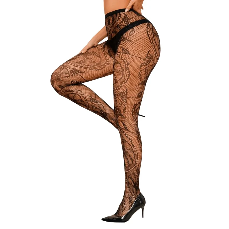 

Celebrity Pantyhose Breathable Tights for Women Underwear Sexy Lenceria Plus Size Legging Clubwear Female Transparent Panty hose