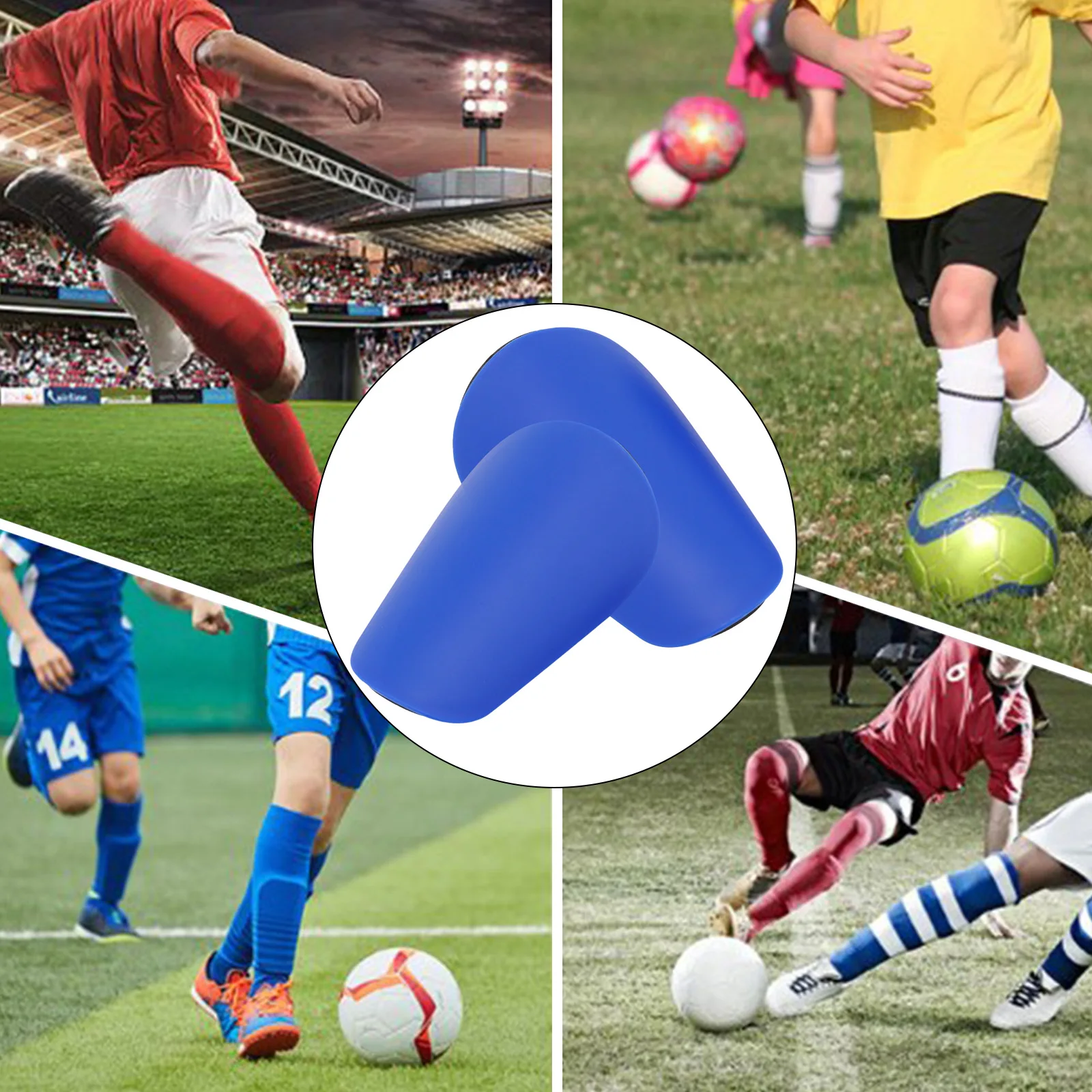 واقيات قصبة كرة القدم ذات التغليف الجيد، واقي إدخال سميك، حماية احترافية، مريح، مناسب للتدريب اليومي، مادة EVA
