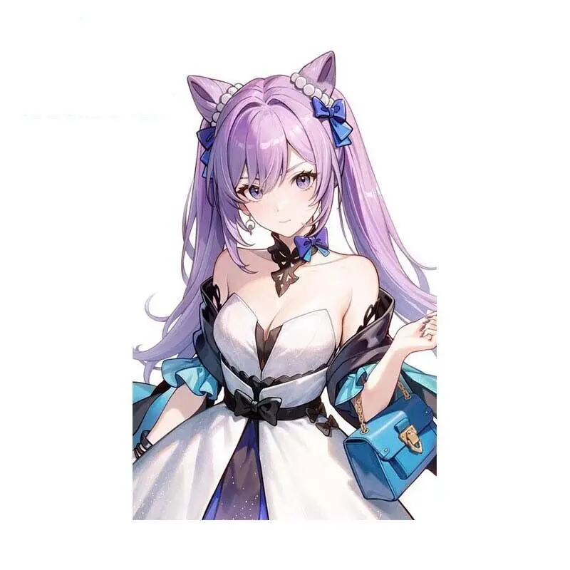 

Cartoon Anime Beauty Impact Waterproof Stickers for Car Window Laptop Motorcycle Car Accessories Vinyl Self-adhesive Decals