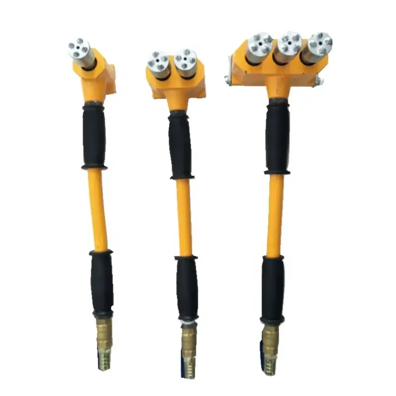 Handheld Chiseling Machine Pneumatic Motor for Concrete Resurfacing High Efficiency Construction Masonry Tool