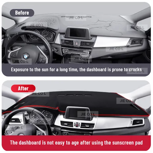 Imagen 2 del producto Para BAIC BEIJING X35 2022 2023 2024, cubierta para salpicadero de coche, alfombrilla parasol, alfombra antideslizante, almohadilla a prueba de luz, accesorios de protección