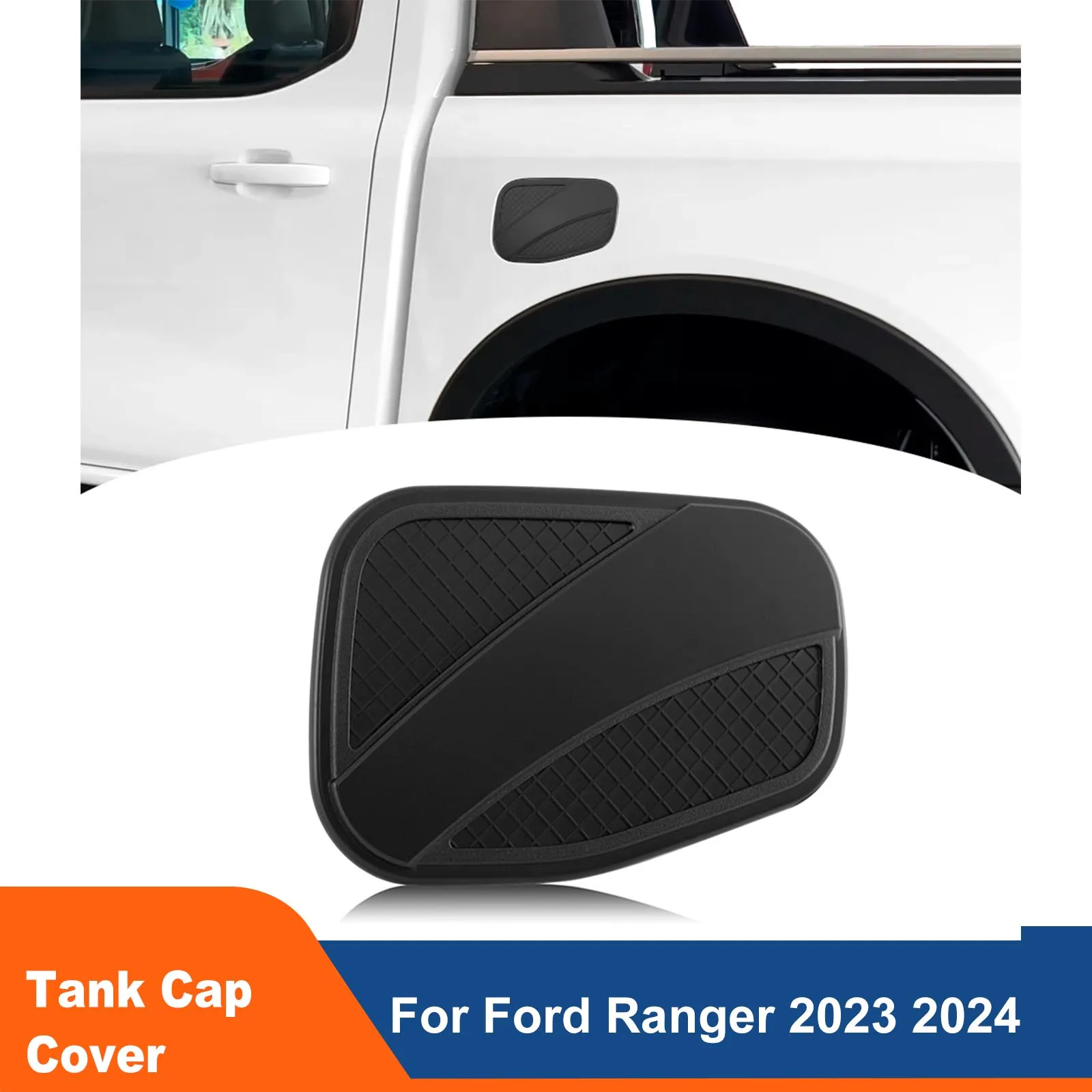 

Fuel Tank Cover Trim Gas Cover For Ford Ranger 2023 T9 Wildtrak XLT XLS XL 4X4 Car Next Gen Accessories