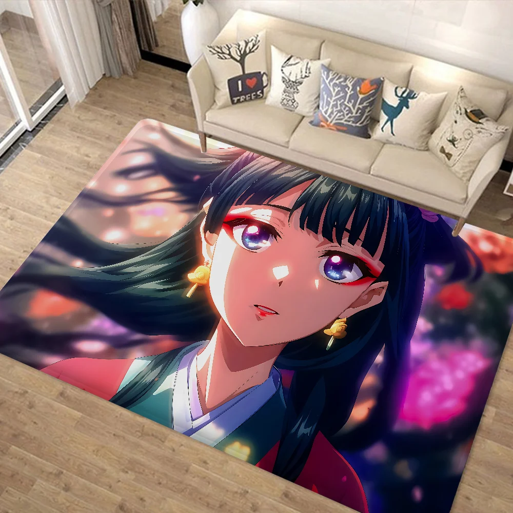 Popular Anime The Apothecary Diaries Entrance Door Mat Rectangle Anti-slip Home Soft Badmat Front Indoor Mat Household Carpets