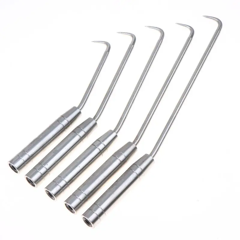 Stainless Steel Construction Hook Thread Rebar Tie Wire Winding Knitting Clamp Twister With Hook Rotation Binding Steel Bars