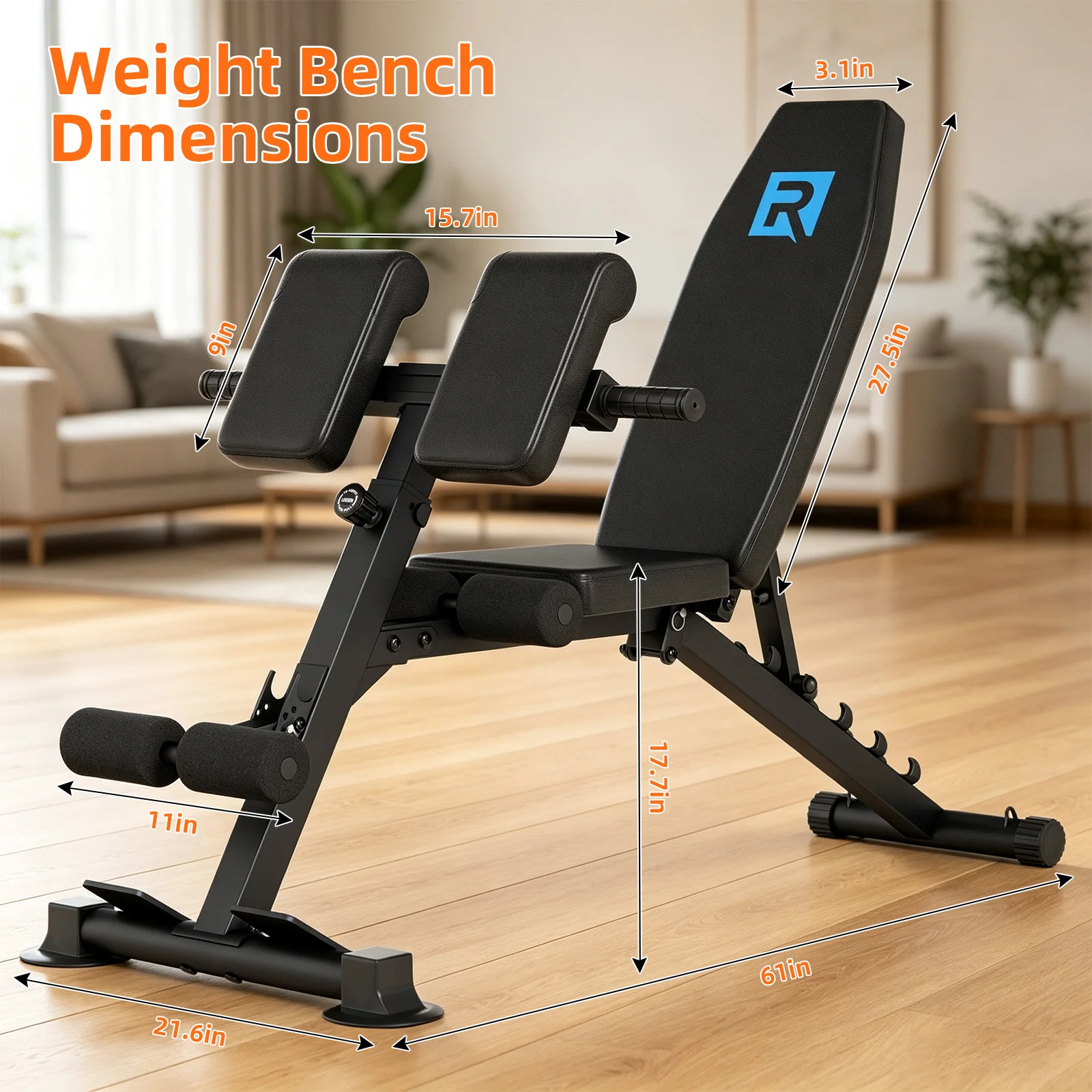 Banco de Pesas Ajustable Multi - Home Gym Full Setup reseña y precio