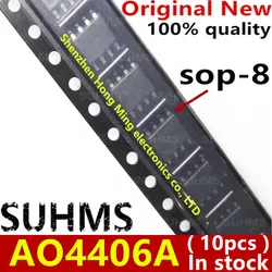 (10piece) 100% New AO4406A AO4406 4406A 4406 sop-8 Chipset