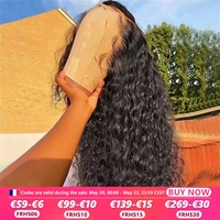 1-3 Days Fast Delivery 180 Density Wigs Human Hair 13x6 13x4 Transparent Lace Frontal Deep Wave Human Hair Wigs 5x5 Glueless Wig