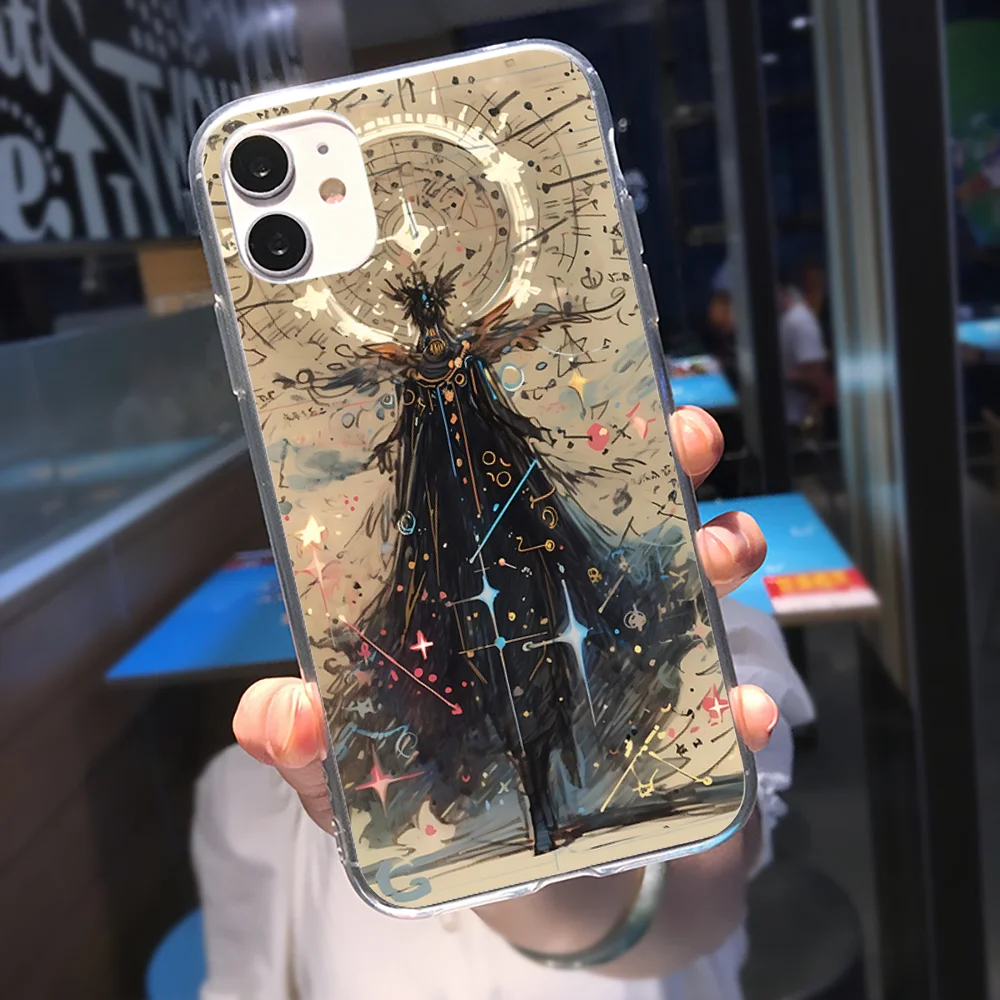 Jinx Arcane Phone Case For Iphone 15 11 13 14 Pro Max 7 8 Plus X Xr Xs Max Se2020 12mini Transparent Cover