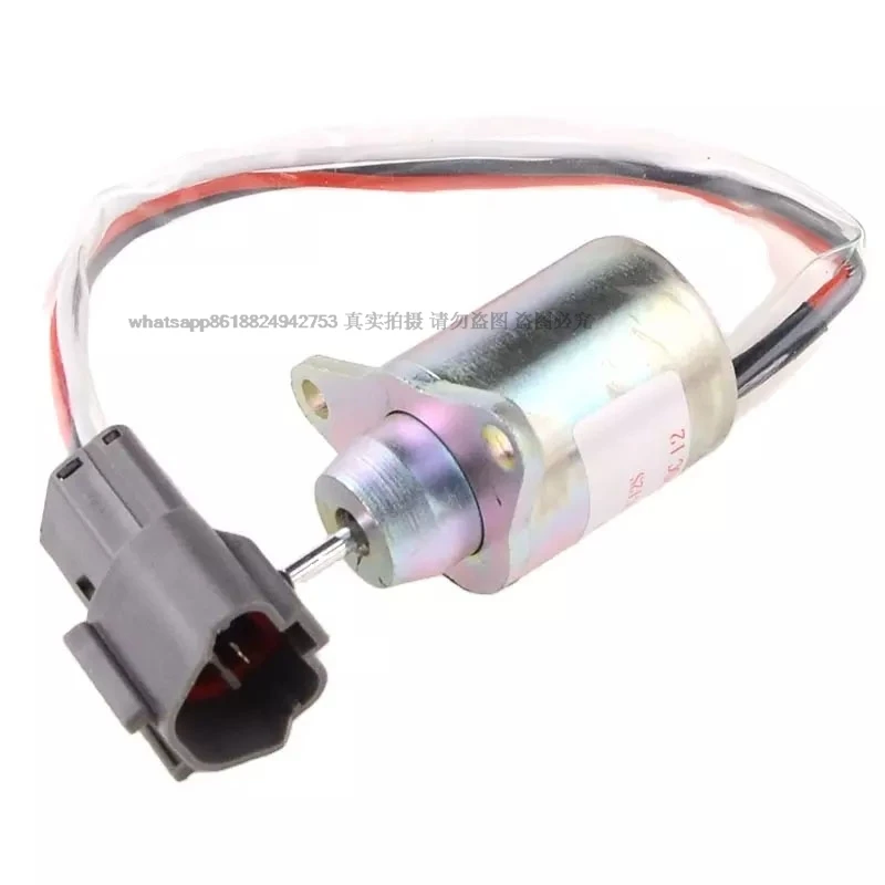 Excavator parts PC40 PC50 solenoid valve 119233-77932 Flameout Solenoid 1503ES-12S5SUC12S