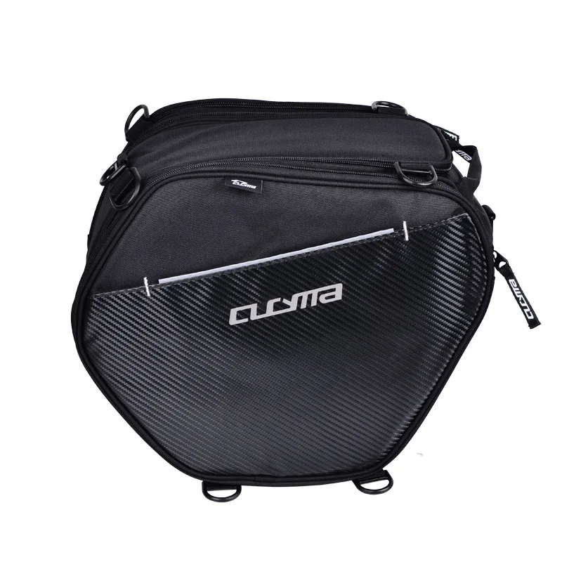25L Motorcycle Scooter Footboard Bag Water Resistant Front Storage Luggage Shoulder Strap Rain Cover for Riding Travel