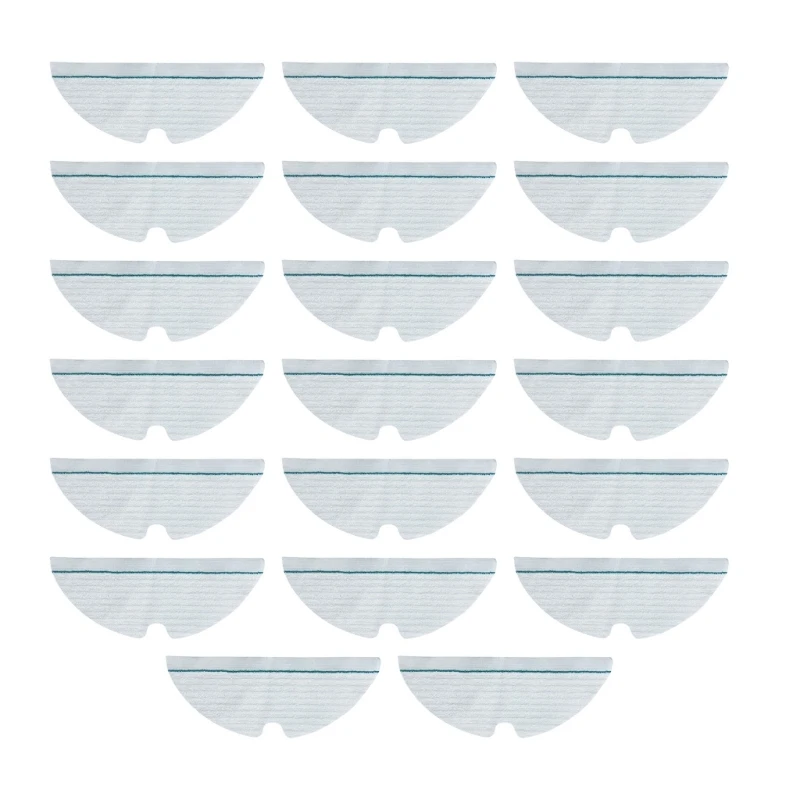 20 Cái/bộ Robot Hút Bụi Lau Vải Giẻ Lau Khô Ướt Lau Miếng Lót Cho T7