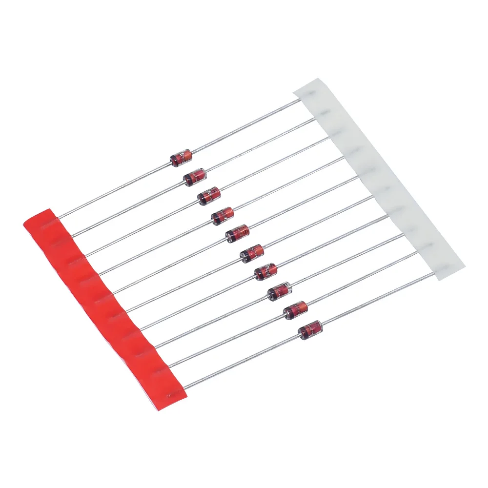 LIZAO 140pcs Zener Diode Assortment Kit DO-41 1/2W 1W Diodes 3.3V-30V Assorted Voltages for DIY Electronics Projects