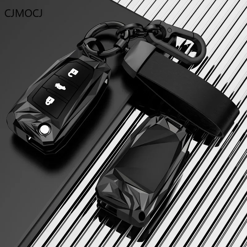 

Zinc Alloy Car Key Case Full Cover Shell for Audi A6L /A4L/A3/A7L Button Protector Shell Accessories