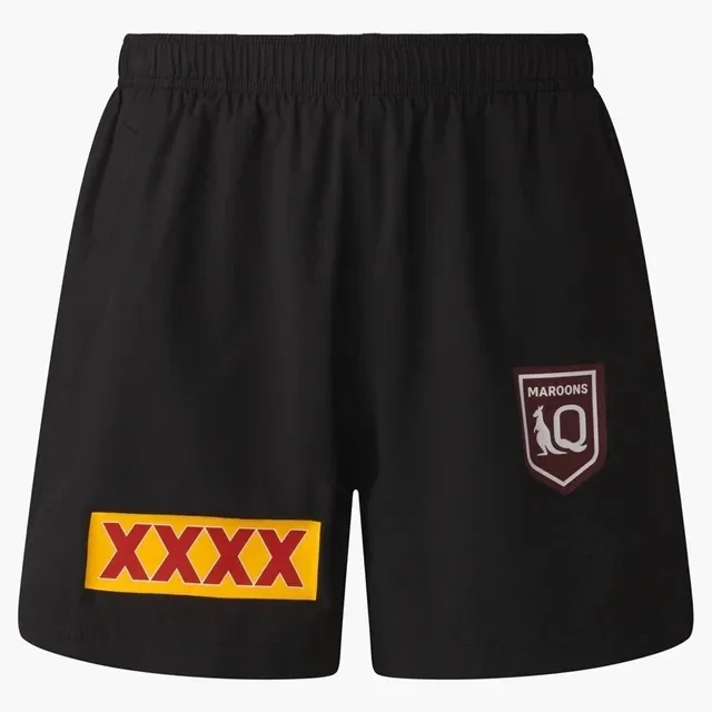 

2024 QLD Maroons Men's Jersey Rugby Training Training Tee Jersey shorts size S--5XL