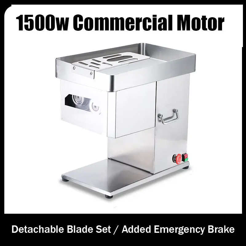 

Multifunctional Meat Cutter, Commercial Stainless Steel Vegetable Shredder