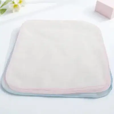 20Pcs Baby Saliva Towels Cotton Soft Washable Reusable Face Wipes for Toddler Infant Nursing Dining Use Baby Cotton Wipes