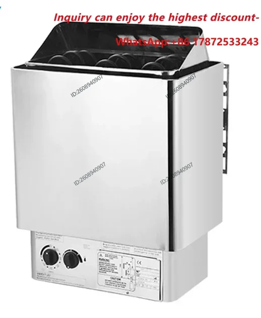 3KW‑9KW Adjustable Sauna Heater, Home Sauna Steam Generator Dry Steaming Furnace for Sauna Room