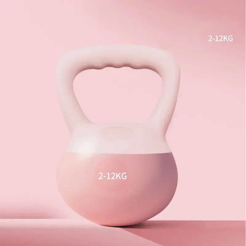 Wholesale Strength Training 2-12KG Soft Kettlebell Dual Tone Colors for Gym Fitness