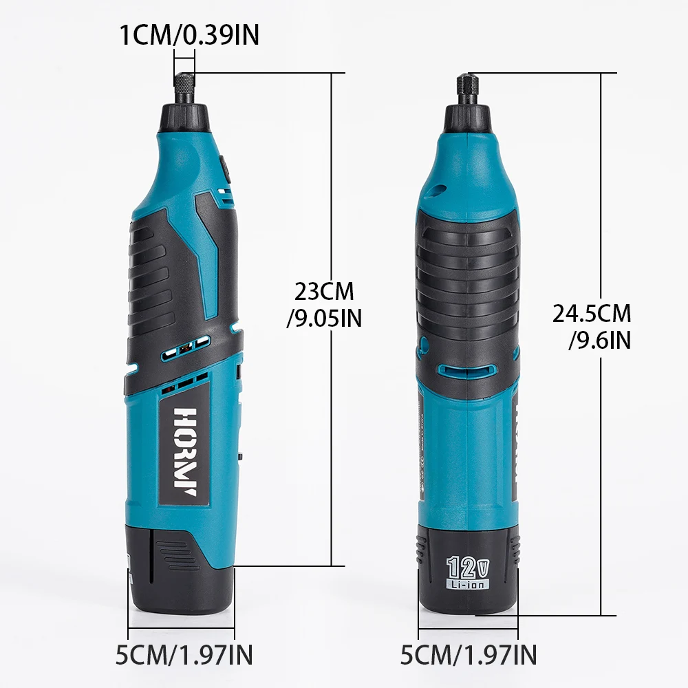 12V Akku-Schleifmaschine, elektrische Bohrmaschine, Mini-Bohrmaschine, verstellbarer Gravurstift, Schneiden, elektrisches Drehwerkzeug mit