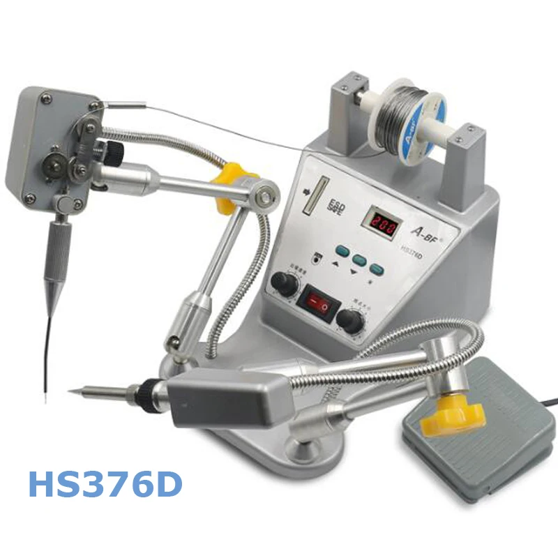 

Automatic Tin Spot Welder Pedal Soldering Machine Tin Soldering Robot High Precision Digital Iron Soldering Gun