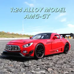 1:24 Mercedes-Benz AMG GT High Simulation Diecast Car Metal Alloy Model Car Toys for Children Gift Collection E73