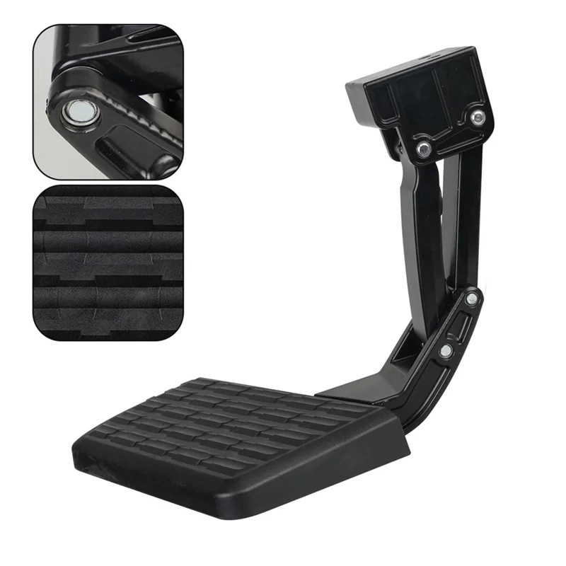 

75306-01A Truck Rear Bumper Bed Side Step Retractable For Ram 1500 2009-2018 Ram 2500 3500 Truck 2010-2018