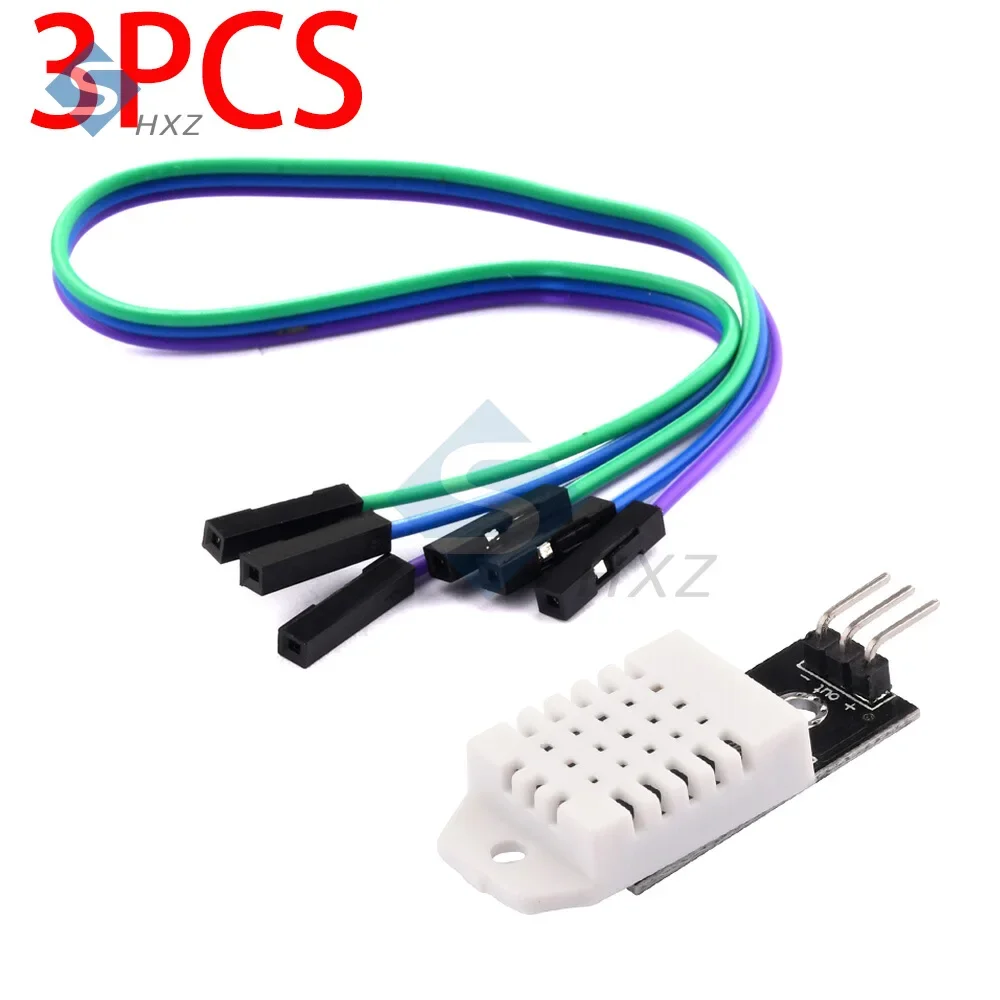 

DHT22/AM2302 Digital Temperature & Humidity Sensor Module Temp Humidity Monitor Sensor for Arduino Electronic Practice DIY