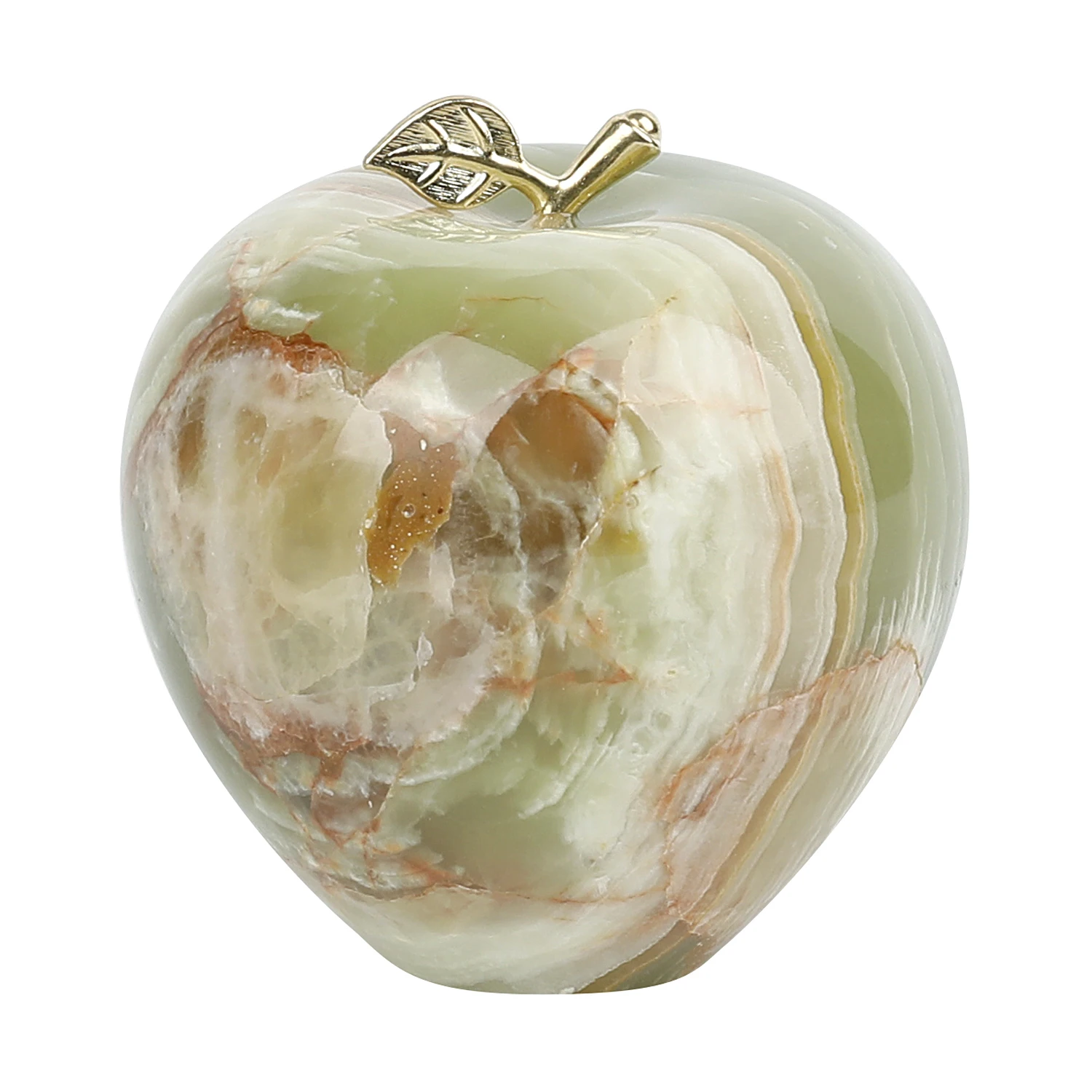 1pc 5cm 7cm Carved Apple Shape Marble Jade Tumbled Home Decor Christimas Gift Table Decor Afghanistan Jade Fruit Decoration