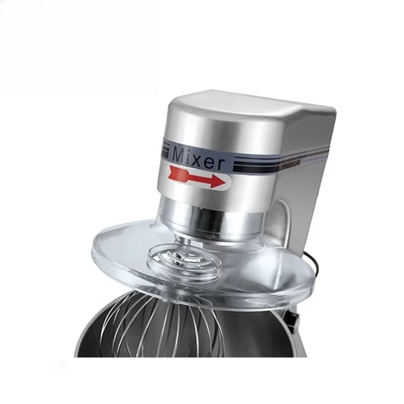 12L electric small food processor mixer with easy-to-clean mixing bowl and dough hook fitting