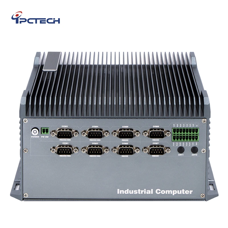 Application industrial PC chassis 5LAN Intel i3-6157U, i5-7200U, i7-7267U, i7-7500U central processor fanless embedded Mini PC