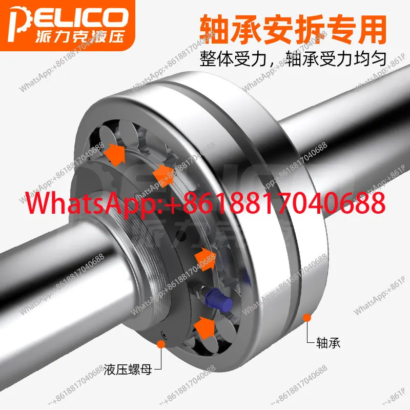 1PCS HMV10E-200E Hydraulic Nut Bearing Installation and Disassembly
