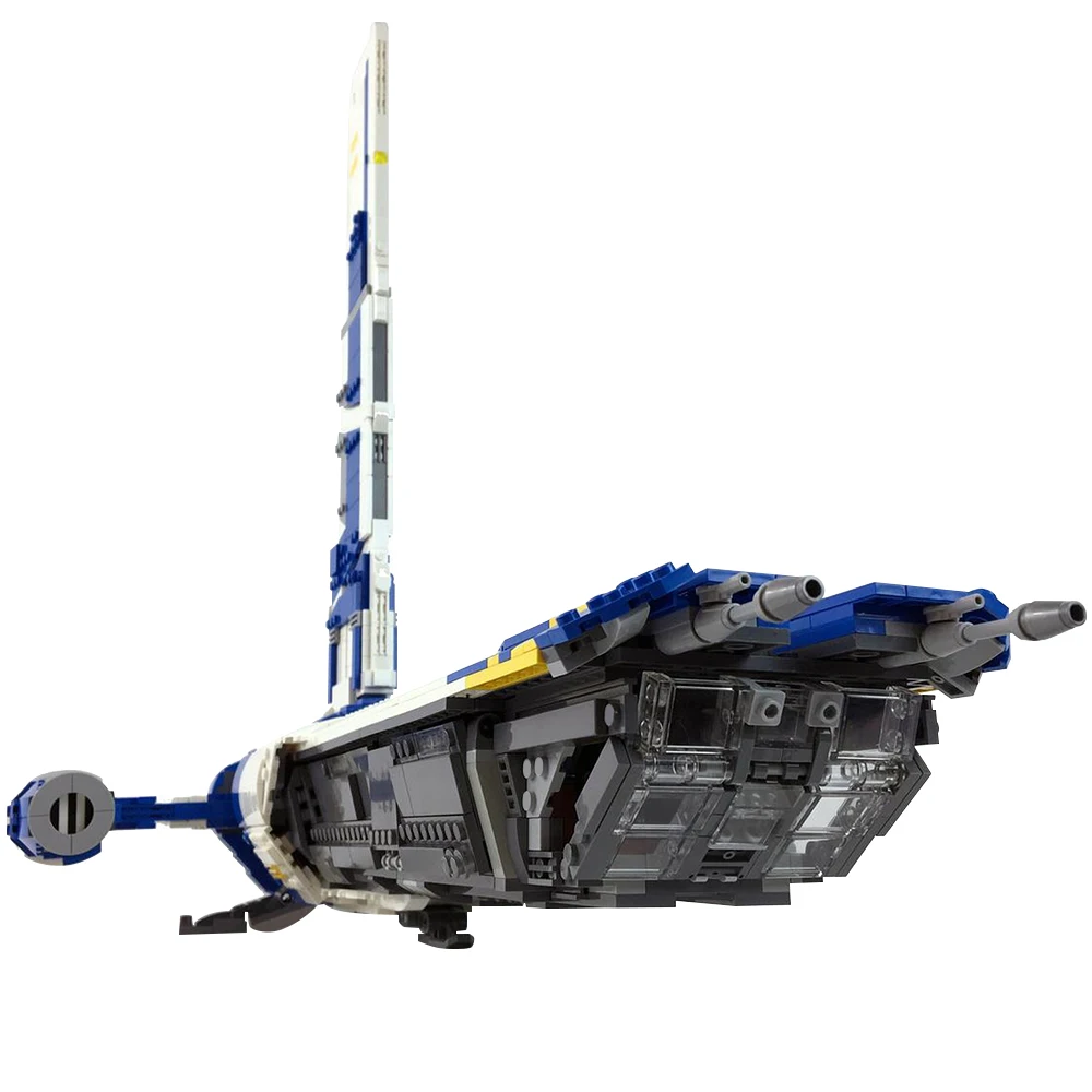 Bloques de construcción MOC Space War S-161 Stinger Mantis, juego de bloques de construcción de yate de lujo, nave espacial, caza, juguetes para adultos, regalos, 2653 piezas