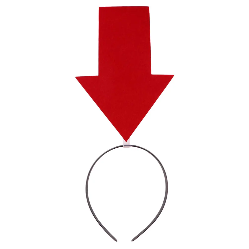 

Novelty Arrow Headband for Halloween Cosplay Festival Party Wear Comfortable Non-Deformable Fabric Headpiece Fun Photo Booth